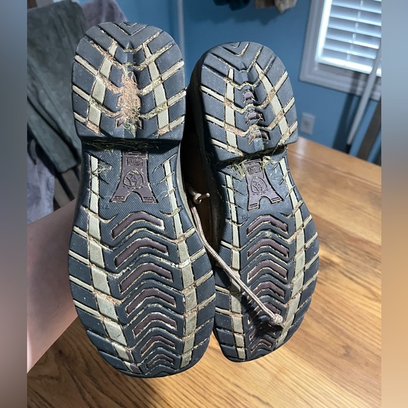 Ariat Leather Farm/Chore Hiking Work Boots Size 7B - Picture 4 of 11